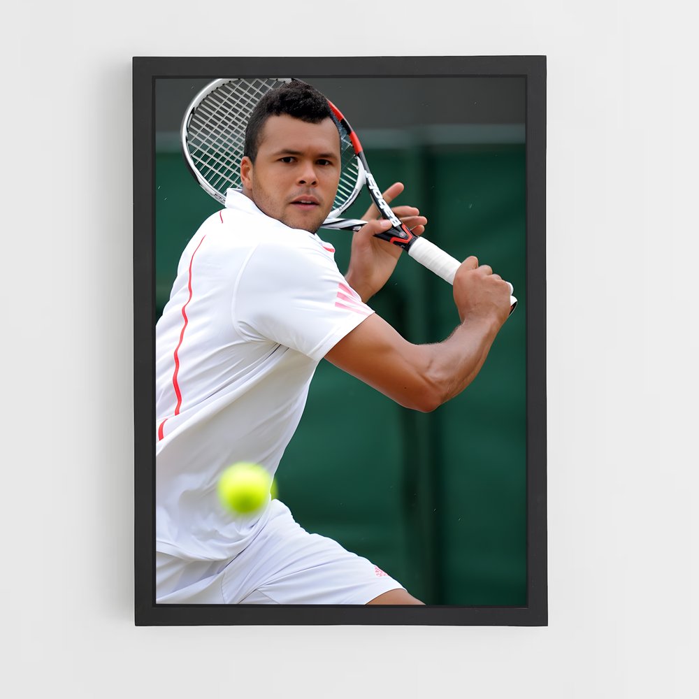 Poster Swing de Tsonga – affiche Tennis (vue 2)